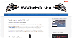 Desktop Screenshot of nativetalk.net