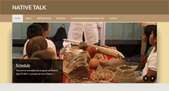 Desktop Screenshot of nativetalk.org